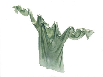 Pippas hellgrünes T-Shirt, 2003 von Miles Contemporary Artist Thistlethwaite